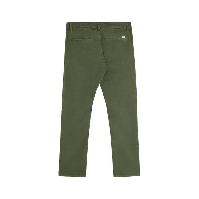 PANTALON CHINO FOURLEAF vert <span itemprop=