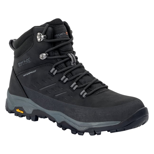 Chaussures montantes de marche BLAKE noir <span itemprop=