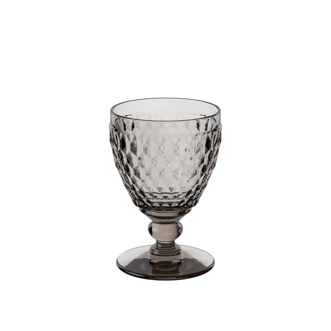 Verre À Vin Blanc Smoke BOSTON Couleur gris <span itemprop=