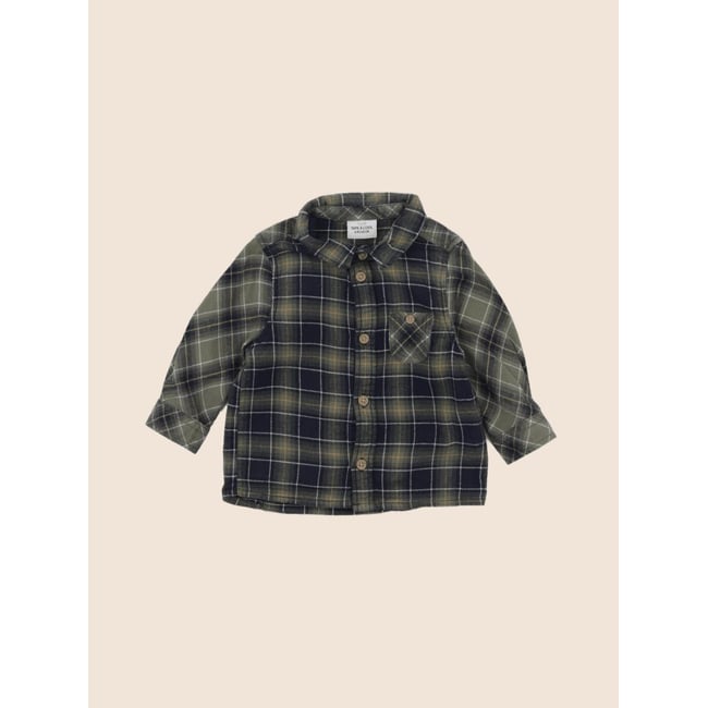 Chemise - Très bon état vert <span itemprop=