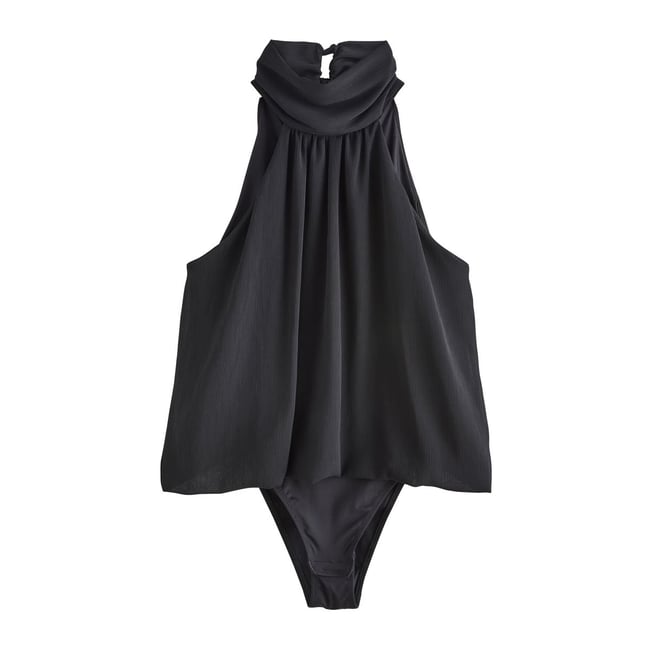 Body à dos nu noir <span itemprop=