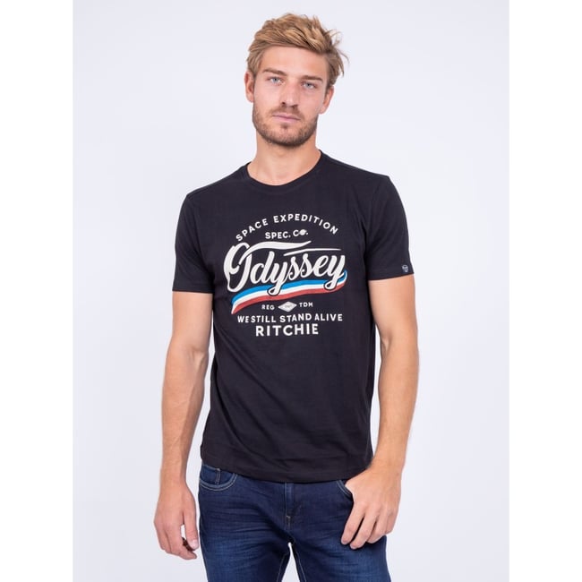 T-shirt Col Rond Pur Coton Joufax - RITCHIE