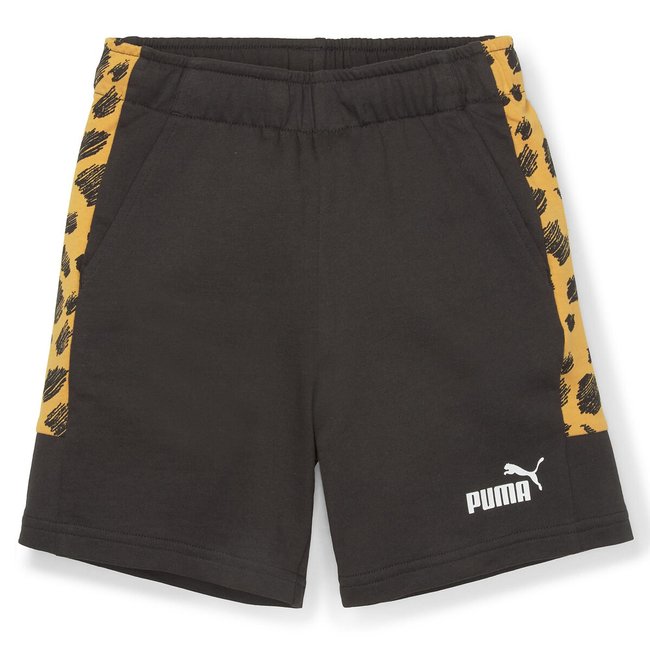 Short en molleton noir <span itemprop=