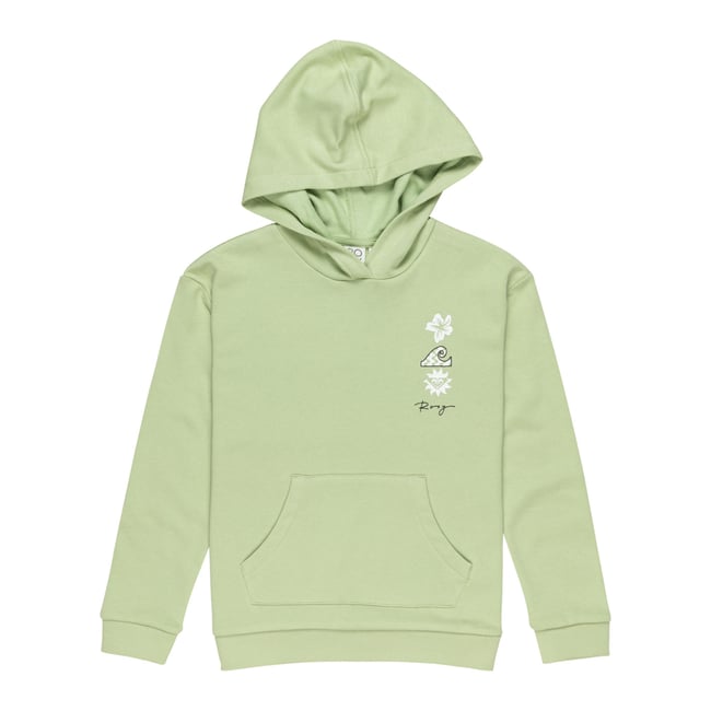 Sweat à capuche SURF FEELING. vert foam green <span itemprop=