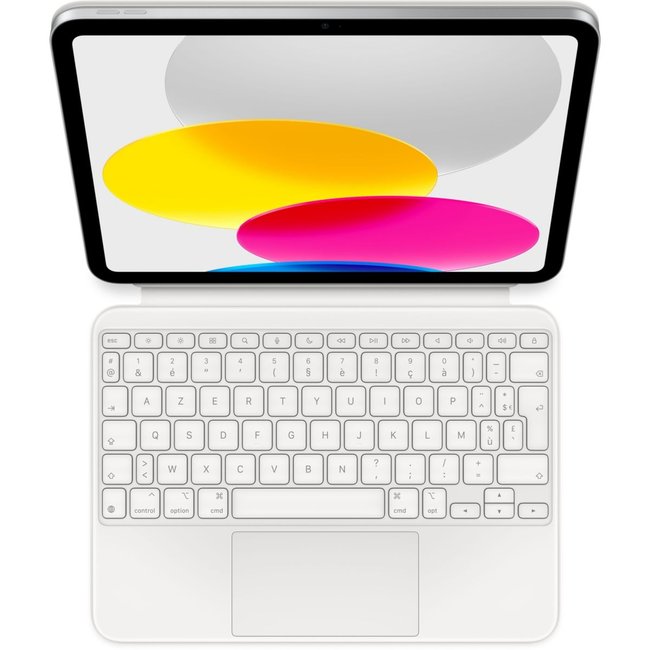 Etui Magic Keyboard Ipad 10e gén -  10.9 blanc <span itemprop=