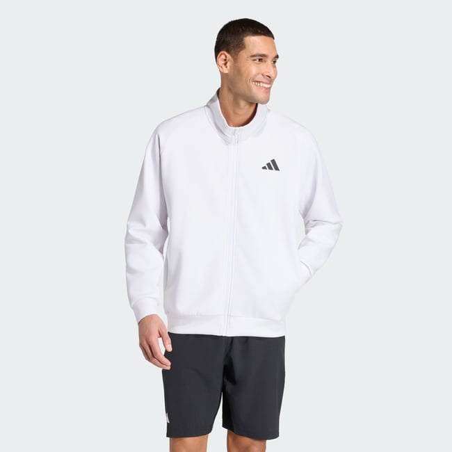 Veste De Tennis Climacool white <span itemprop=