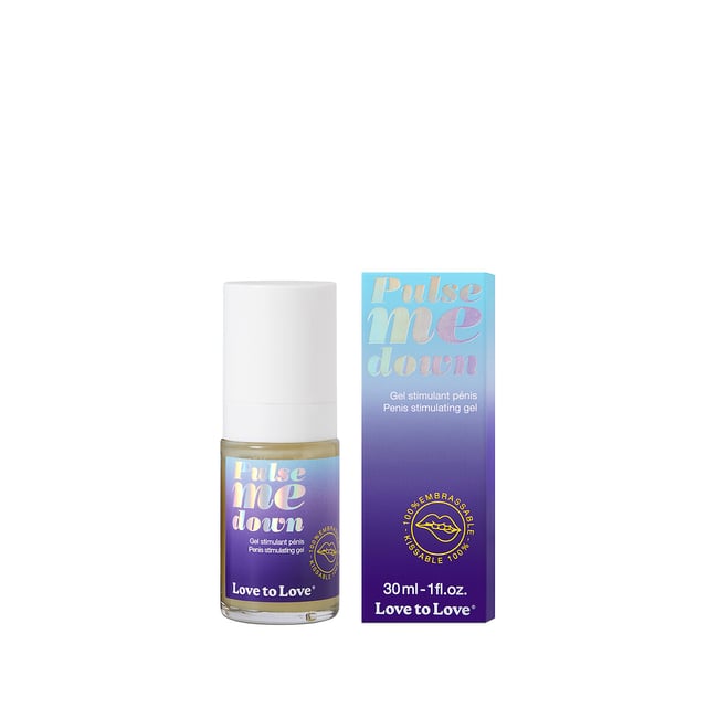 Gel stimulant penis Pulse me down  transparent <span itemprop=