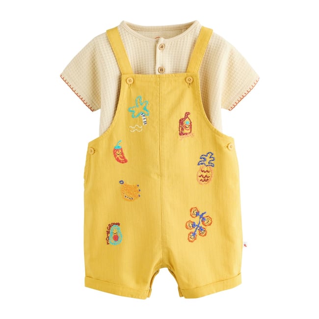 Ensemble bébé avec body et salopette - NEXT