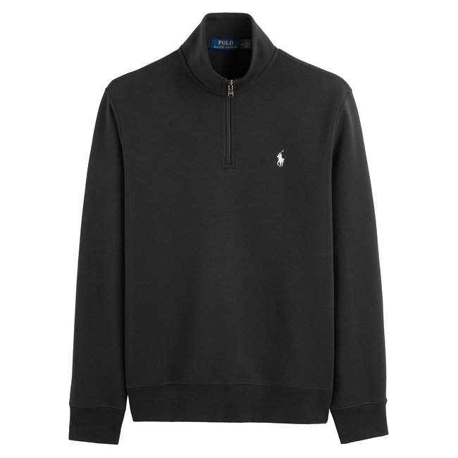 High neck half zip sweatshirt black Polo Ralph Lauren La Redoute