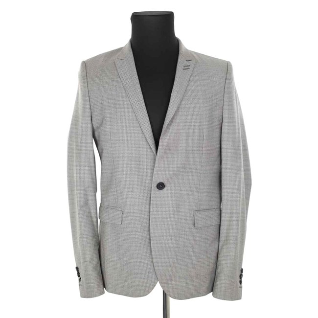 Veste en laine - Très Bon État gris <span itemprop=