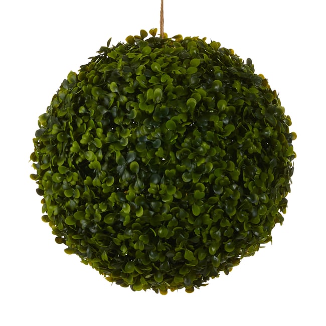 Plante artificielle Ø28 cm BOXWOOD BALL Couleur vert <span itemprop=