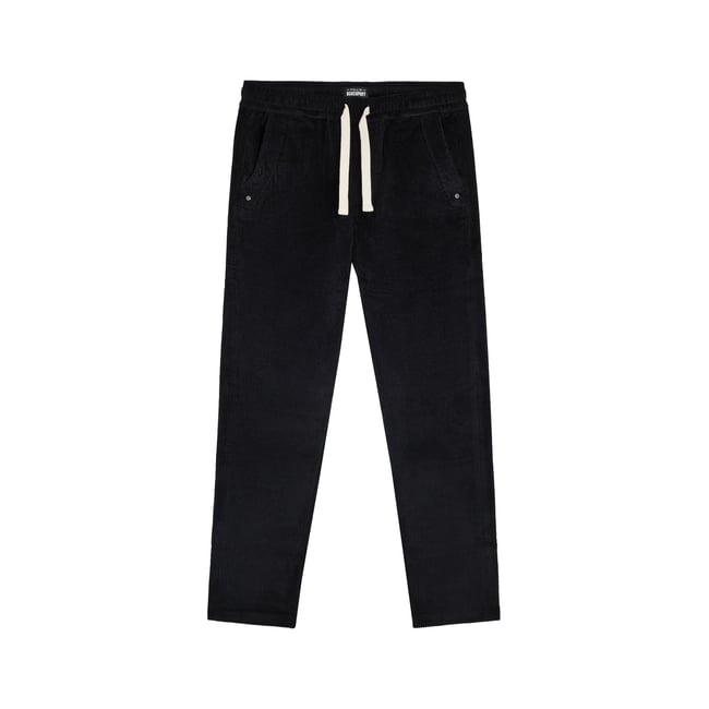 PANTALON LOOSE VELOURS BLACK black <span itemprop=