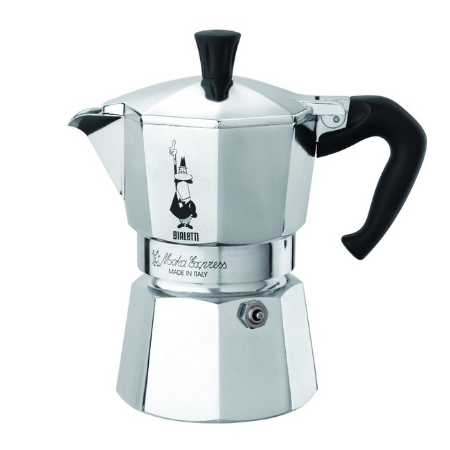 Cafetière Italienne Moka Express aluminium <span itemprop=