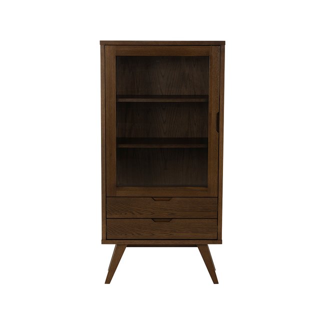 Vitrine - PAULINE Couleur bois <span itemprop=