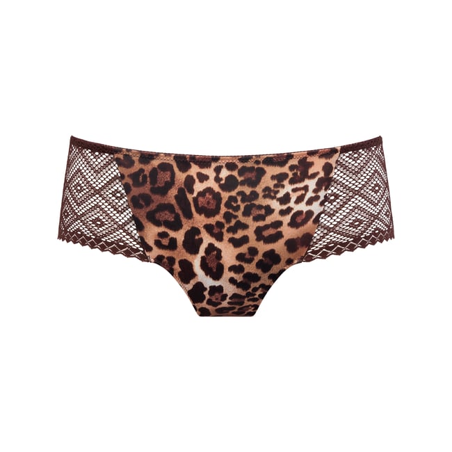 Hotpants GIGANNI bleu - leopard bloom <span itemprop=