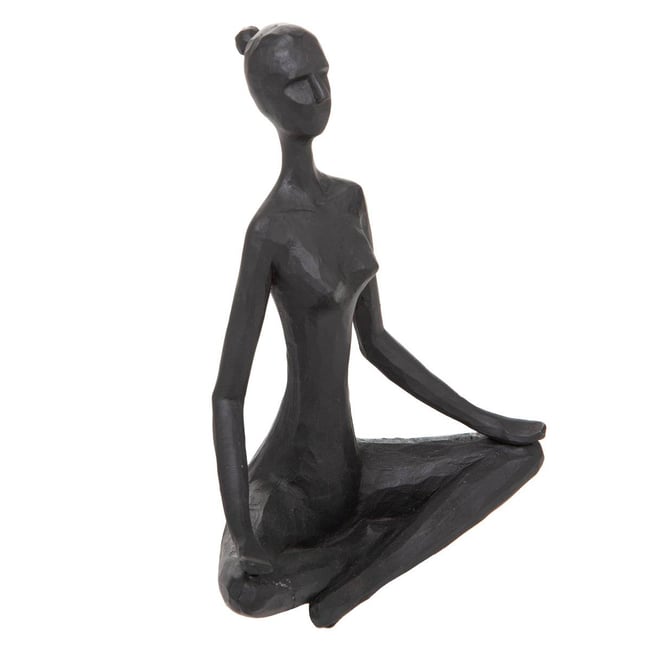 Statuette femme LINA Couleur multicolore <span itemprop=