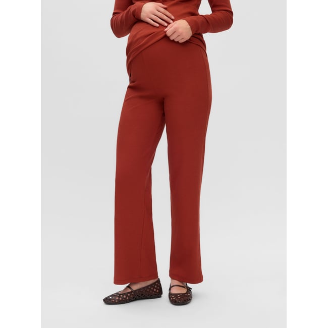 Pantalon rouge - burnt henna 1 <span itemprop=