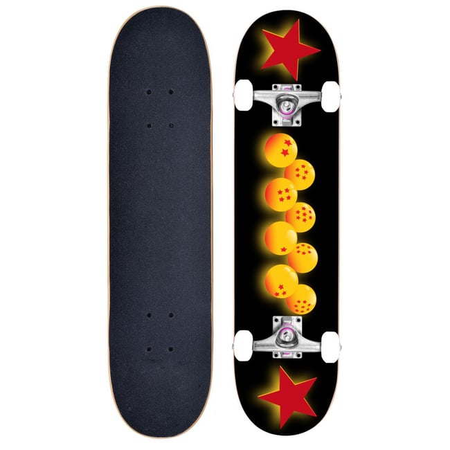 Skateboard 213 Dragon ball 2 jaune <span itemprop=