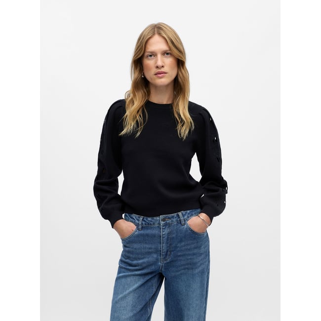 Pullover noir - black <span itemprop=