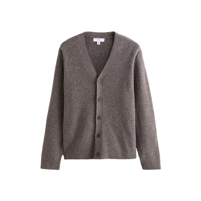 Cardigan décontracté confortable avec laine naturel <span itemprop=