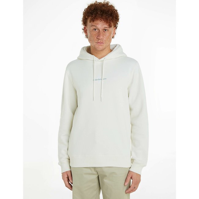Embroidered Logo Hoodie in Cotton Mix - CALVIN KLEIN JEANS