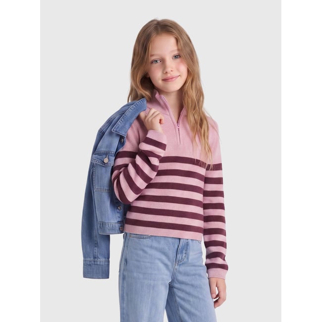 Pull En Maille keepsake lilac <span itemprop=