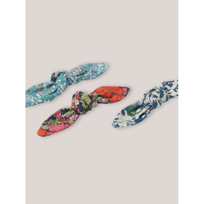 Lot de 3 pinces en tissu Liberty liberty mamie <span itemprop=