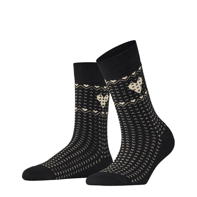 Chaussettes pour bottes Norwegian Heart Opaque - ESPRIT