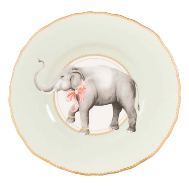 Assiette Elephant Couleur v019845 <span itemprop=