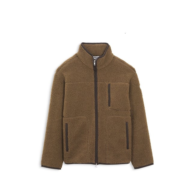 Jas in sherpa, met meerdere zakken en dubbele ritssluiting - AIGLE