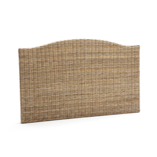 Malu Woven Kubu Double Headboard natural grey LA REDOUTE INTERIEURS