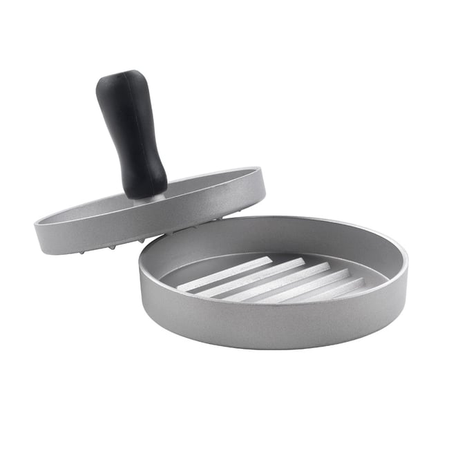 Presse à Burgers en Aluminium argent / métallique <span itemprop=