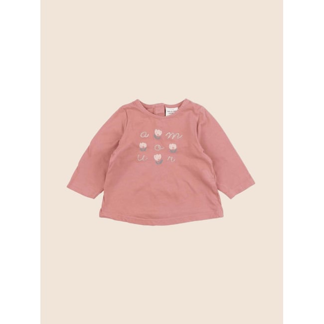 Tee-shirt - Très bon état rose <span itemprop=