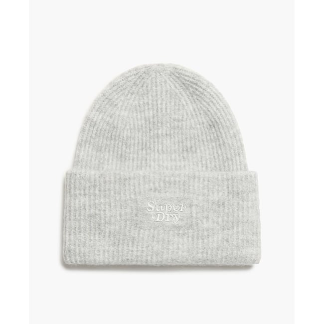 Bonnet en Maille Côtelée Doux - SUPERDRY