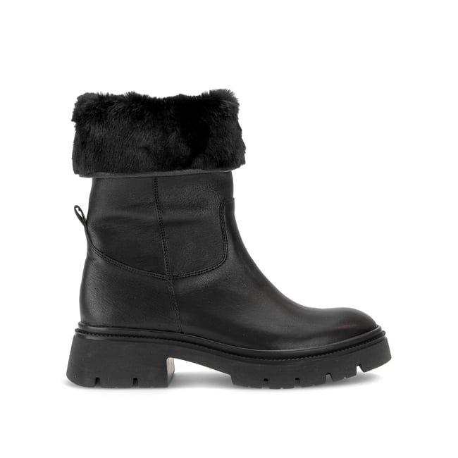 Bottines en cuir lisse à talon décroché - GABOR