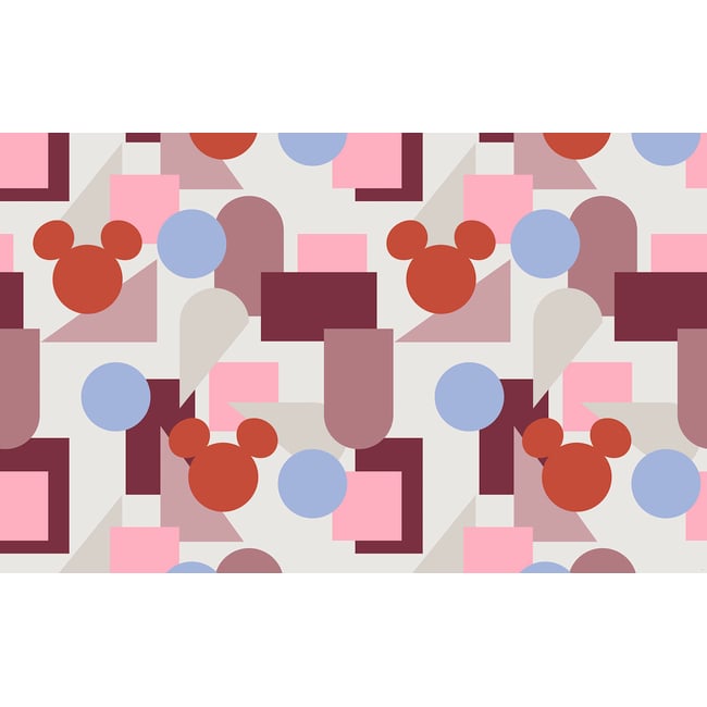 Papier peint Komar - Colourful Mickey - 400 x 250 cm Couleur multicolore <span itemprop=