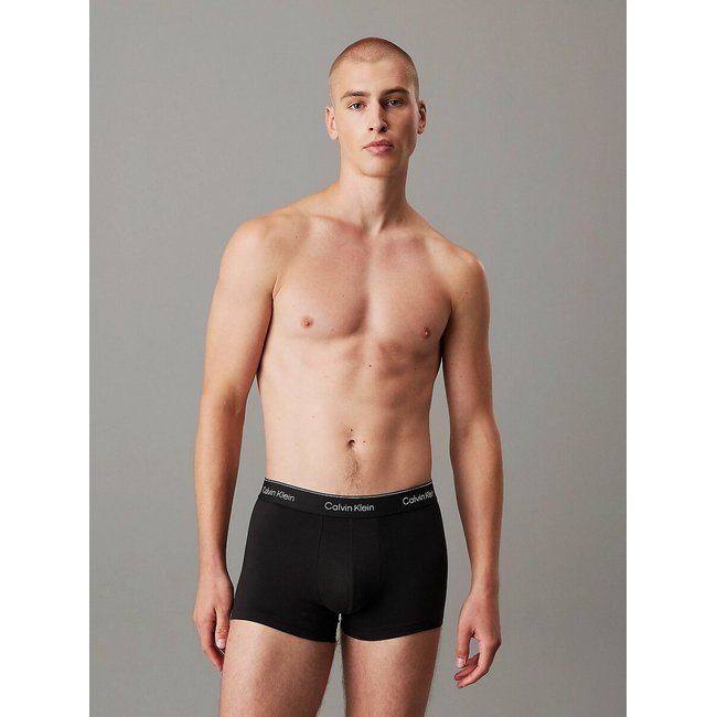 Lot de 5 boxers unis noir <span itemprop=