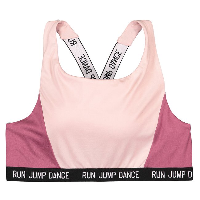 Brassière de sport rose/prune LA REDOUTE COLLECTIONS