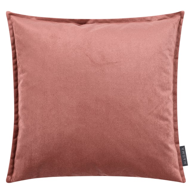 Housses de coussin velours avec volant piqué MARLA lot de 2 - MAGMA HEIMTEX