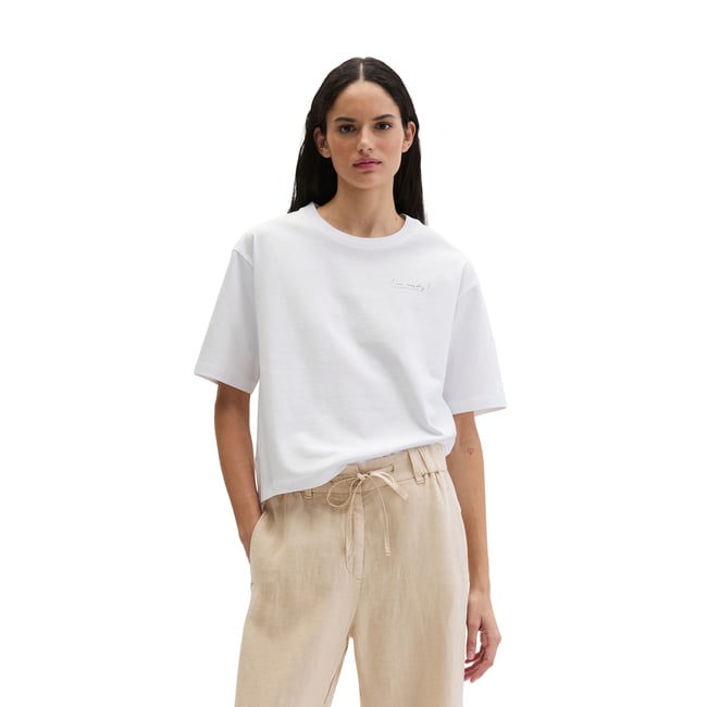T-shirt coupe classique en single jersey doux - MARC O'POLO