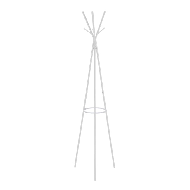 Portemanteau en métal, SCHÉMATIQUE Couleur blanc <span itemprop=