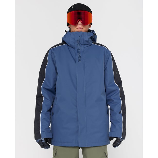 Veste de ski ANTI-SERIES Rider 10K/10K bleu marine clair <span itemprop=