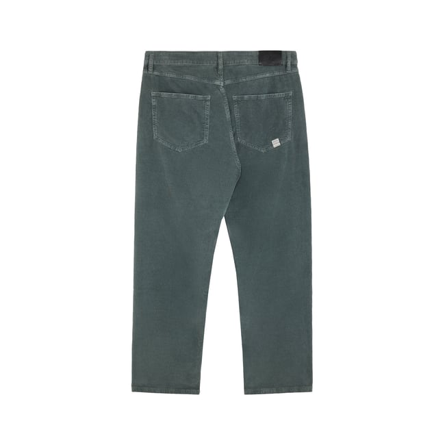 PANTALON MID LOOSE VELOURS ROY50 bleu canard <span itemprop=