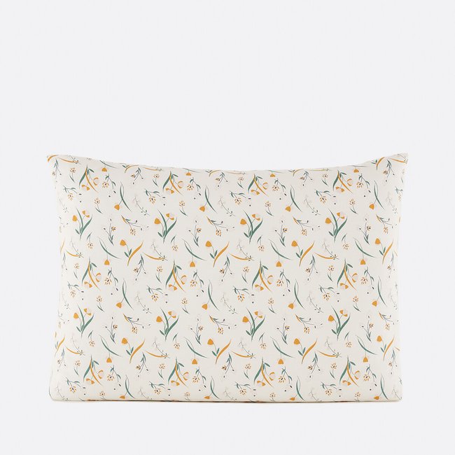 Miria Organic Cotton Pillowcase, floral print, LA REDOUTE INTERIEURS