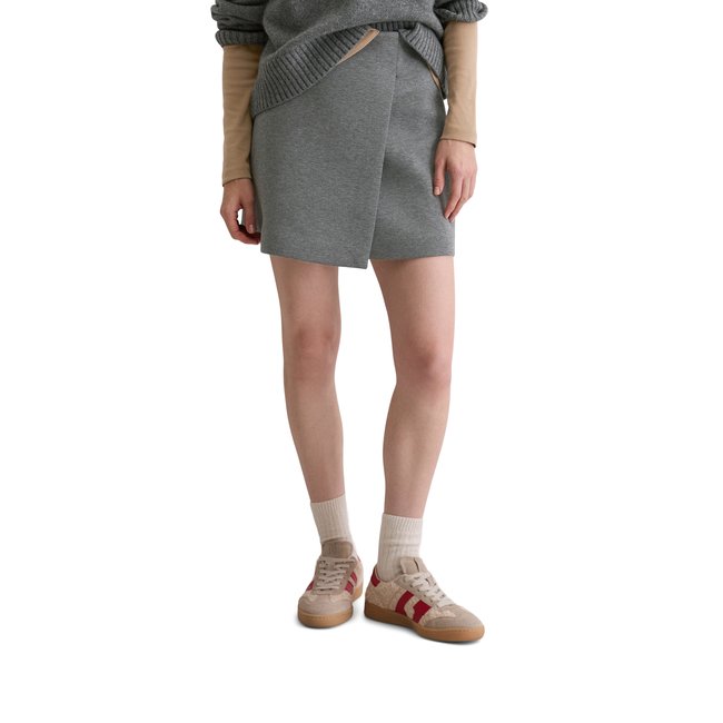 Mini-jupe en jersey regular en mélange de coton bio - MARC O'POLO