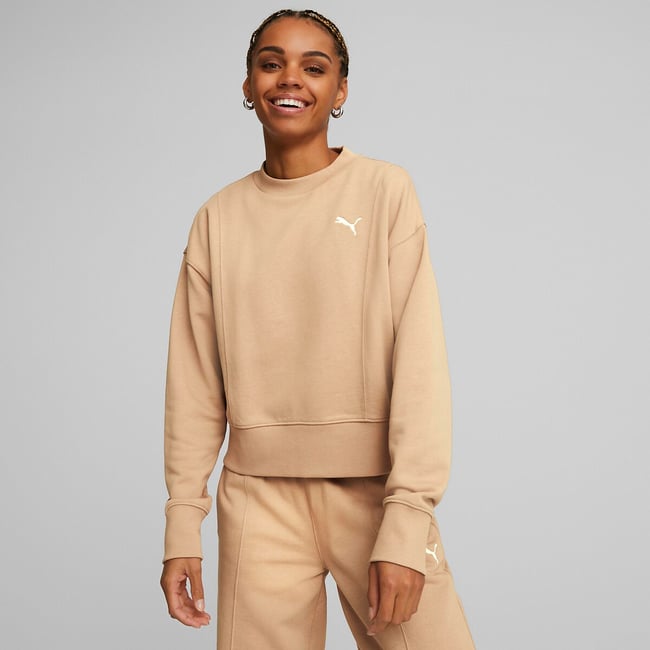 Sweat Her Hoodie beige <span itemprop=