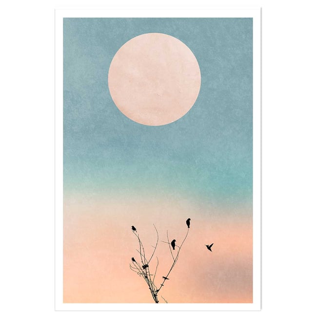 Affiche paysage Douceur de vivre - HEXOA