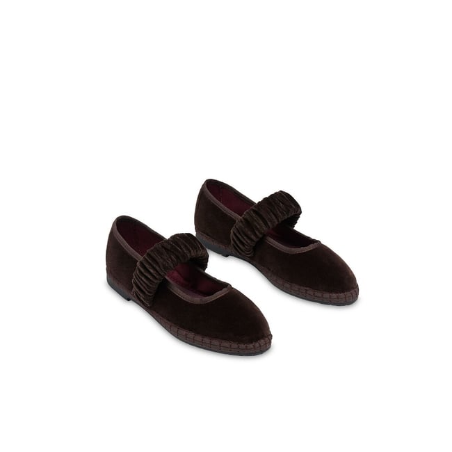 Ballerine in velluto Mafalda - FLABELUS