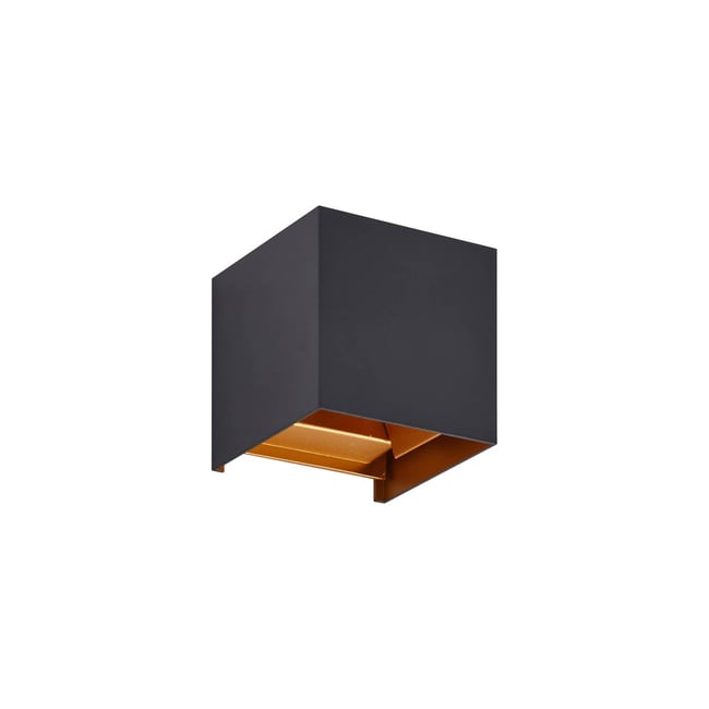 Applique extérieure en métal moderneLED Couleur noir, doré <span itemprop=