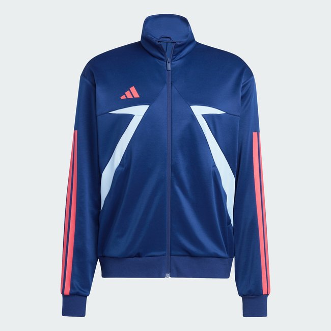 Veste de survêtement House of Tiro Nations Pack dark blue / glow blue / semi lucid red <span itemprop=